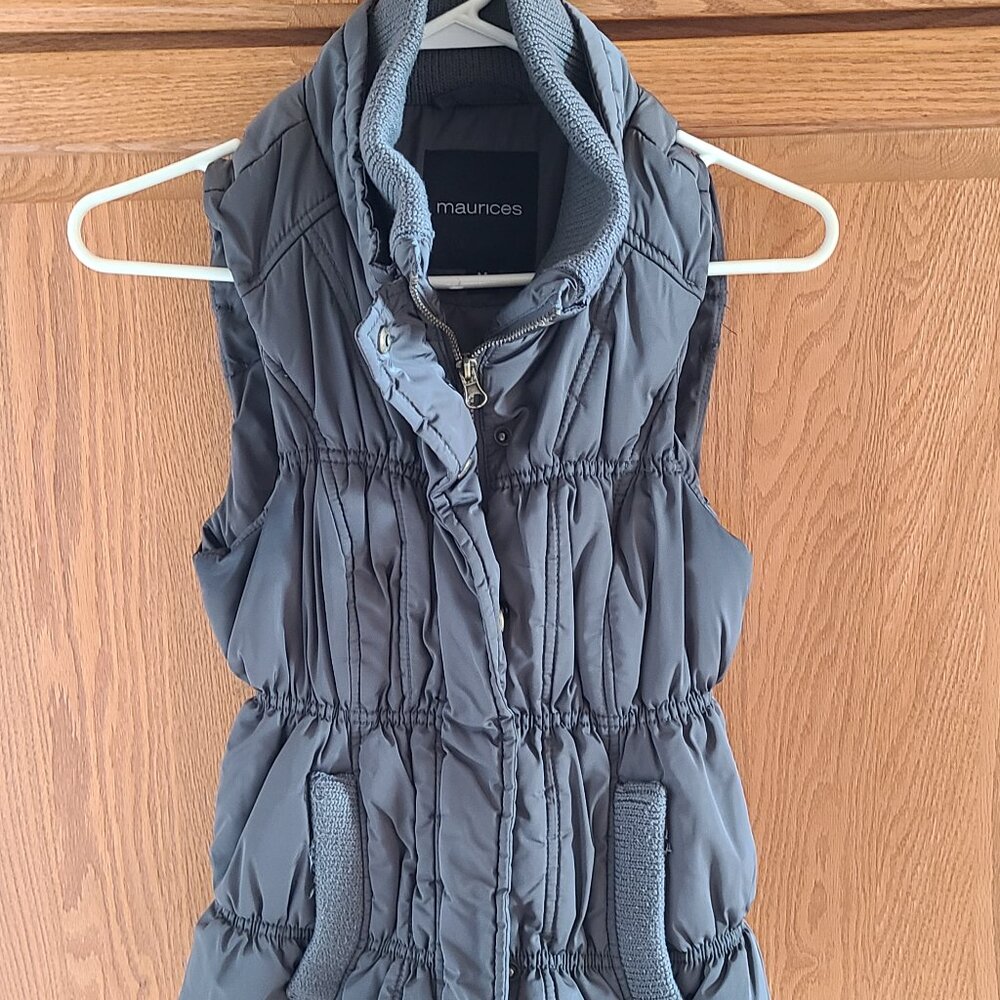 Women's Puffer Vest Maurices Medium Green
